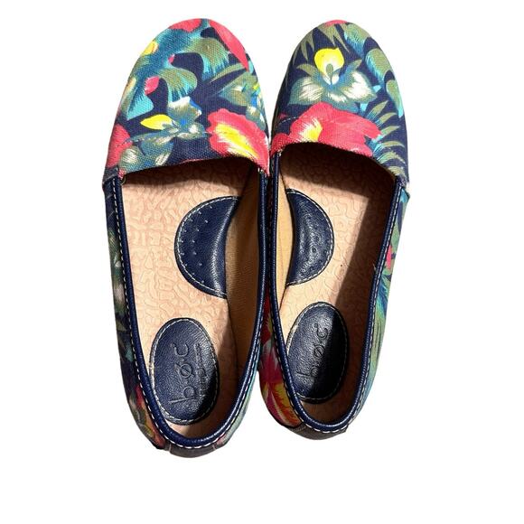 Born BOC Tropical Floral Espadrille Flats Size 7 - Picture 7 of 8